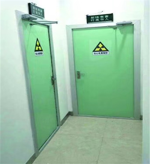 湖北厂家定制防 辐射铅门 CT室铅门 放射科射线防护施工